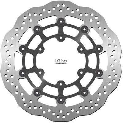 Disque de frein moto fixe NG Brake Disc Wave DIS1214X Argenté 310 mm Unisex - Publicité Disque de frein moto fixe NG Brake Disc Wave DIS1214X Argenté 310 mm Unisex - Publicité