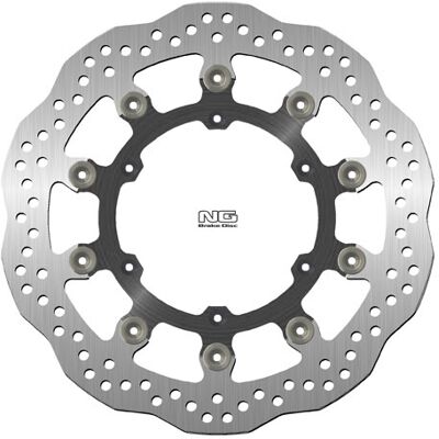 Disque de frein moto flottant wave NG Brake Disc DIS1260XG Argenté 310 mm Unisex - Publicité Disque de frein moto flottant wave NG Brake Disc DIS1260XG Argenté 310 mm Unisex - Publicité