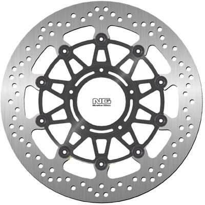 Disque de frein moto fixe NG Brake Disc DIS1506 Argenté 320 mm Unisex - Publicité Disque de frein moto fixe NG Brake Disc DIS1506 Argenté 320 mm Unisex - Publicité
