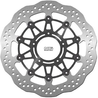 Disque de frein moto fixe wave NG Brake Disc DIS1506X Argenté 320x80x5 mm Unisex - Publicité Disque de frein moto fixe wave NG Brake Disc DIS1506X Argenté 320x80x5 mm Unisex - Publicité