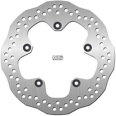 Disque de frein moto fixe wave NG Brake Disc DIS1540X Argenté 250x121x5 mm Unisex - Publicité Disque de frein moto fixe wave NG Brake Disc DIS1540X Argenté 250x121x5 mm Unisex - Publicité