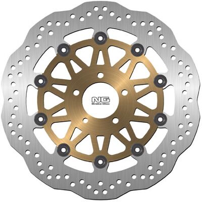 Disque de frein moto fixe wave NG Brake Disc DIS166X Argenté 320 mm Unisex - Publicité Disque de frein moto fixe wave NG Brake Disc DIS166X Argenté 320 mm Unisex - Publicité
