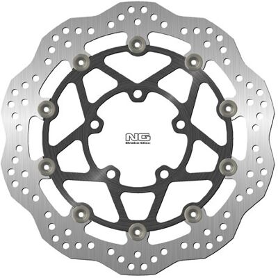 Disque de frein moto flottant wave NG Brake Disc DIS1677XG Argenté 310 mm Unisex - Publicité Disque de frein moto flottant wave NG Brake Disc DIS1677XG Argenté 310 mm Unisex - Publicité