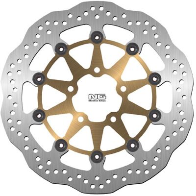 Disque de frein moto fixe wave NG Brake Disc DIS458X Argenté TU Unisex - Publicité Disque de frein moto fixe wave NG Brake Disc DIS458X Argenté TU Unisex - Publicité