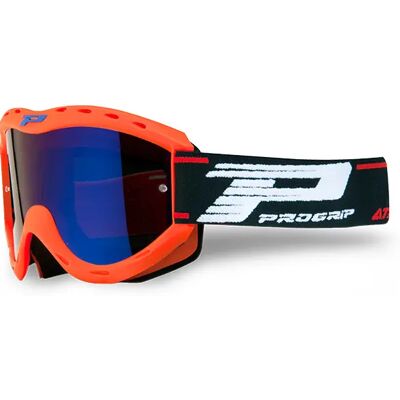 Masque Moto Progrip - Orange - Ergonomique, Anti-UV, Sans Buée - Publicité Masque Moto Progrip - Orange - Ergonomique, Anti-UV, Sans Buée - Publicité