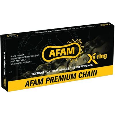 Chaîne de transmission AFAM A428M - 134 maillons - Acier - Unisexe - Publicité Chaîne de transmission AFAM A428M - 134 maillons - Acier - Unisexe - Publicité