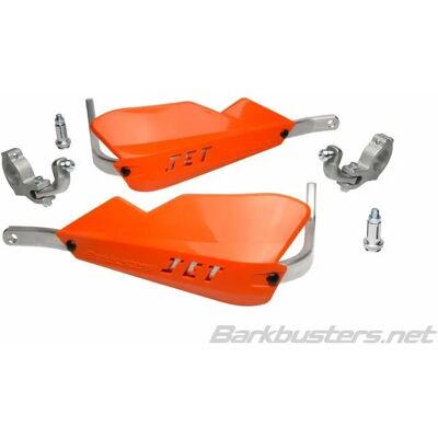 Kit de Protège-mains Barkbusters Orange - Universel Enduro/Trail - Publicité Kit de Protège-mains Barkbusters Orange - Universel Enduro/Trail - Publicité
