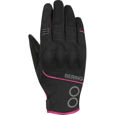 Gants moto toutes saisons femme Bering Nassau Noir Taille 7 Female - Publicité Gants moto toutes saisons femme Bering Nassau Noir Taille 7 Female - Publicité