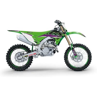 Kit décoration moto Blackbird Racing Dream Graphic 5 Chrome EFX Vert TU Unisex - Publicité Kit décoration moto Blackbird Racing Dream Graphic 5 Chrome EFX Vert TU Unisex - Publicité