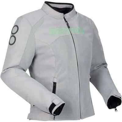 Veste moto femme Bering Zao Gris XL Female - Publicité Veste moto femme Bering Zao Gris XL Female - Publicité