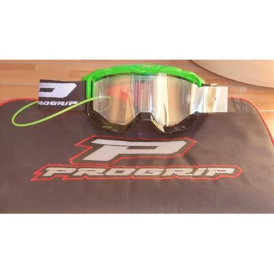 Masque moto cross ProGrip avec système tear-off universel - Publicité Masque moto cross ProGrip avec système tear-off universel - Publicité