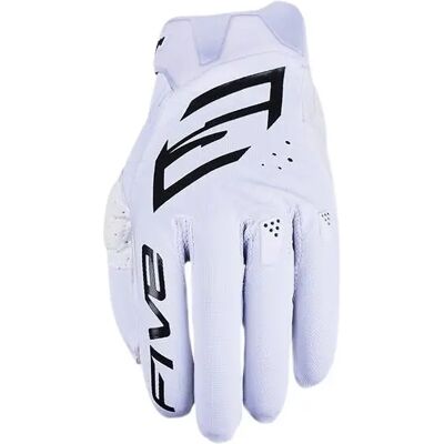 Gants moto cross Five MXF1 Evo Blanc XS Male - Publicité Gants moto cross Five MXF1 Evo Blanc XS Male - Publicité