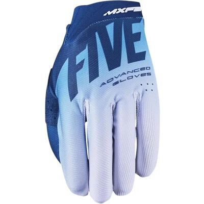 Gants moto cross Five MXF2 Evo Bleu 3XL Unisex - Publicité Gants moto cross Five MXF2 Evo Bleu 3XL Unisex - Publicité