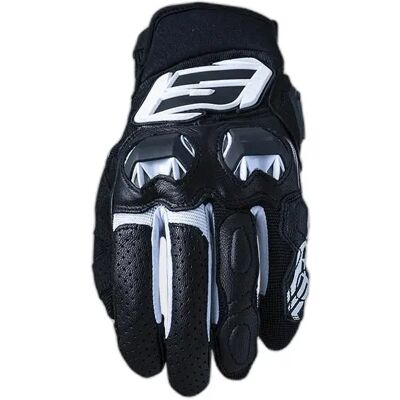 Gants de moto SF3 de Five - Noir/Blanc - Sport - Publicité Gants de moto SF3 de Five - Noir/Blanc - Sport - Publicité