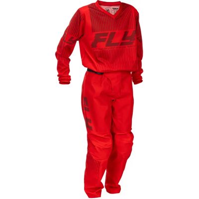 Maillot moto cross enfant Fly Racing F-16 Rouge M Unisex - Publicité Maillot moto cross enfant Fly Racing F-16 Rouge M Unisex - Publicité