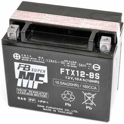 Batterie Furukawa FTX12-BS Noir 12 V/10 Ah Unisex - Publicité Batterie Furukawa FTX12-BS Noir 12 V/10 Ah Unisex - Publicité