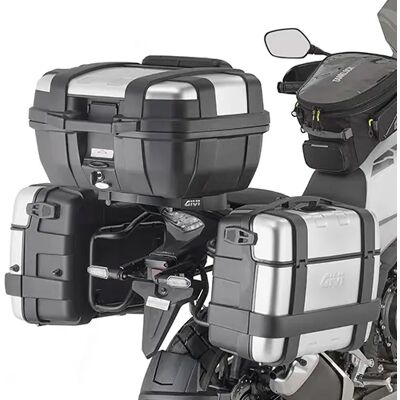 Givi PLO3128MK Support latéral pour bagages - Luggage Side Attack - Publicité Givi PLO3128MK Support latéral pour bagages - Luggage Side Attack - Publicité