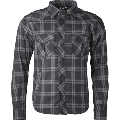 Chemise moto manches longues moto GMS Jaguar Neo Noir 4XL Male - Publicité Chemise moto manches longues moto GMS Jaguar Neo Noir 4XL Male - Publicité