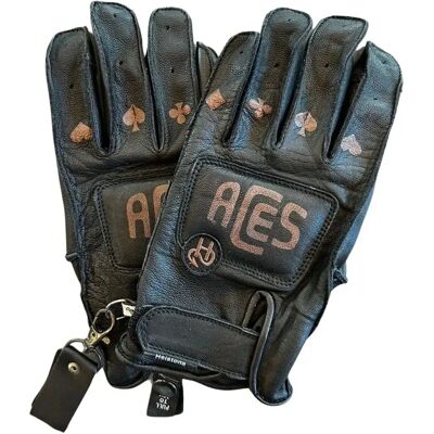 Gants moto été Helstons Rock Noir Taille 13 Unisex - Publicité Gants moto été Helstons Rock Noir Taille 13 Unisex - Publicité