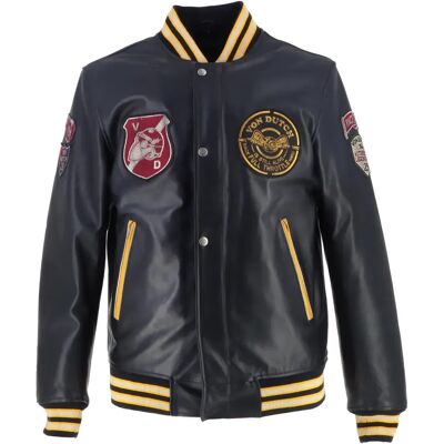 Veste cuir moto Helstons VD - Collegian Noir M Male - Publicité Veste cuir moto Helstons VD - Collegian Noir M Male - Publicité