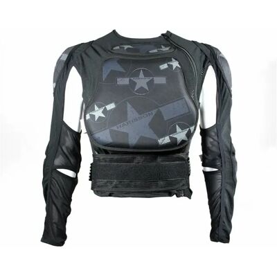 Plastron complet Chaft shell Noir S Unisex - Publicité Plastron complet Chaft shell Noir S Unisex - Publicité