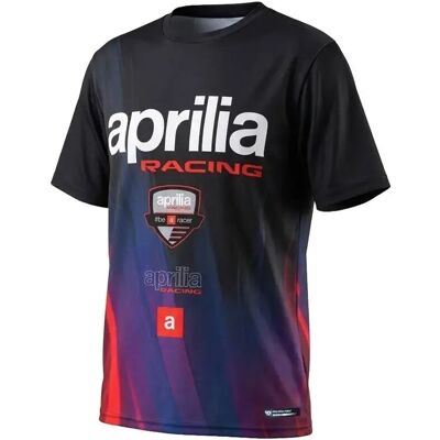 T-shirt Ixon Aprilia 26 Noir XL Male - Publicité T-shirt Ixon Aprilia 26 Noir XL Male - Publicité