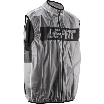 Gilet moto Leatt RaceCover Gris M Unisex - Publicité Gilet moto Leatt RaceCover Gris M Unisex - Publicité