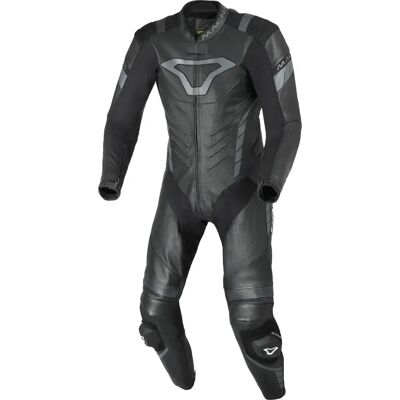 Combinaison racing moto en cuir Macna Varshall Noir 4XL Male - Publicité Combinaison racing moto en cuir Macna Varshall Noir 4XL Male - Publicité