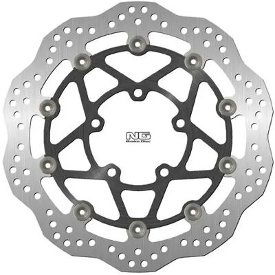 Disque de frein moto flottant wave NG Brake Disc DIS1677XG Argenté 310 mm Unisex - Publicité Disque de frein moto flottant wave NG Brake Disc DIS1677XG Argenté 310 mm Unisex - Publicité