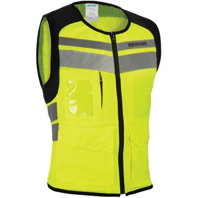 Gilet de sécurité Oxford Utility Jaune 2XL Unisex - Publicité Gilet de sécurité Oxford Utility Jaune 2XL Unisex - Publicité