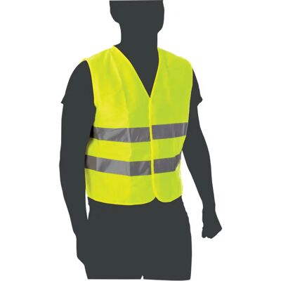 Gilet de sécurité Oxford Jaune XS/S Unisex - Publicité Gilet de sécurité Oxford Jaune XS/S Unisex - Publicité