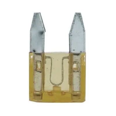 Fusible plat enfichable miniature sachet de 10 P2R Jaune 5 A Unisex - Publicité Fusible plat enfichable miniature sachet de 10 P2R Jaune 5 A Unisex - Publicité