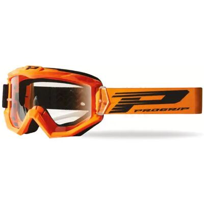 Masque de cross Progrip ATZAKI 3101TR - Orange - Publicité Masque de cross Progrip ATZAKI 3101TR - Orange - Publicité