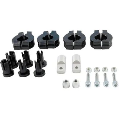 Rtech Kit de montage plastique pour guidon R-Tech Noir TU Unisex - Publicité Rtech Kit de montage plastique pour guidon R-Tech Noir TU Unisex - Publicité
