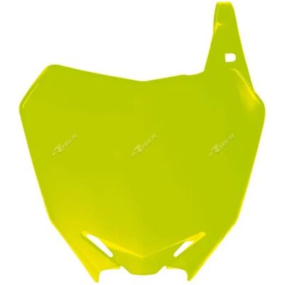 Plaque Numéro Jaune Néon Race Tech RM-Z250/450 - Plaque de Numéro - Publicité Plaque Numéro Jaune Néon Race Tech RM-Z250/450 - Plaque de Numéro - Publicité