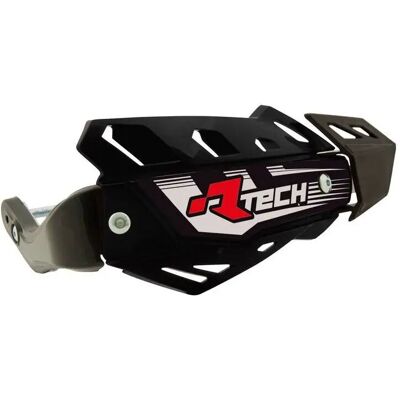 Protège-mains moto Racetech FLX Quad Noir TU Unisex - Publicité Protège-mains moto Racetech FLX Quad Noir TU Unisex - Publicité