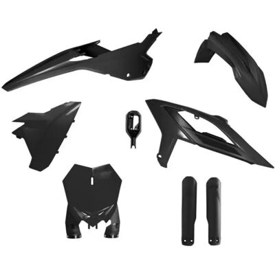Kit décoration moto plastiques Racetech Beta (x6) Noir TU Unisex - Publicité Kit décoration moto plastiques Racetech Beta (x6) Noir TU Unisex - Publicité