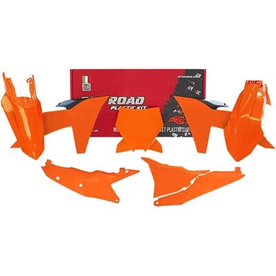 Kit décoration moto plastiques Racetech KTM (x6) Orange TU Unisex - Publicité Kit décoration moto plastiques Racetech KTM (x6) Orange TU Unisex - Publicité