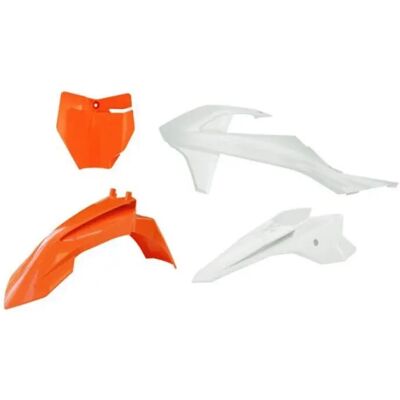 Kit décoration moto plastiques Racetech KTM (x4) Orange TU Unisex - Publicité Kit décoration moto plastiques Racetech KTM (x4) Orange TU Unisex - Publicité