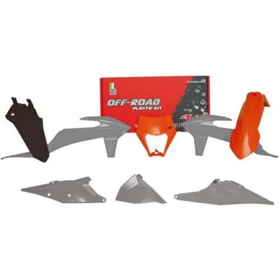 Kit décoration moto plastiques Racetech (x6) Orange TU Unisex - Publicité Kit décoration moto plastiques Racetech (x6) Orange TU Unisex - Publicité