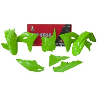 Kit décoration moto plastiques Racetech Replica Kawasaki Vert TU Unisex - Publicité Kit décoration moto plastiques Racetech Replica Kawasaki Vert TU Unisex - Publicité