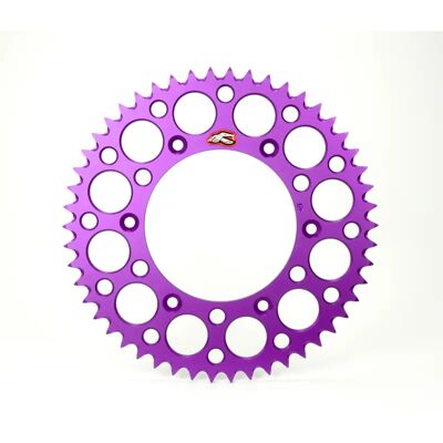 Couronne moto anti-boue Renthal Fantic XE 125 520 Violet 50T Unisex - Publicité Couronne moto anti-boue Renthal Fantic XE 125 520 Violet 50T Unisex - Publicité