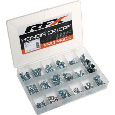 Kit de vis moto RFX Race Series Pro - OEM Honda CRF 250 R Argenté TU Unisex - Publicité Kit de vis moto RFX Race Series Pro - OEM Honda CRF 250 R Argenté TU Unisex - Publicité
