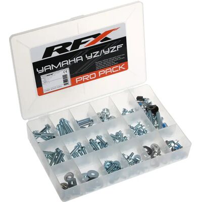 Kit de vis moto RFX Race Series Pro - OEM Yamaha YZ 250 F Argenté TU Unisex - Publicité Kit de vis moto RFX Race Series Pro - OEM Yamaha YZ 250 F Argenté TU Unisex - Publicité