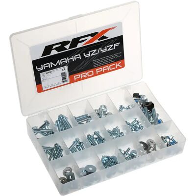 Kit de vis moto RFX Race Series Pro - OEM Yamaha YZ 125 Argenté TU Unisex - Publicité Kit de vis moto RFX Race Series Pro - OEM Yamaha YZ 125 Argenté TU Unisex - Publicité