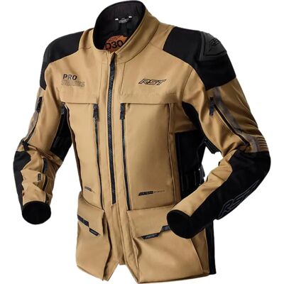 Veste moto RST Adventure D3O Marron 46 Unisex - Publicité Veste moto RST Adventure D3O Marron 46 Unisex - Publicité
