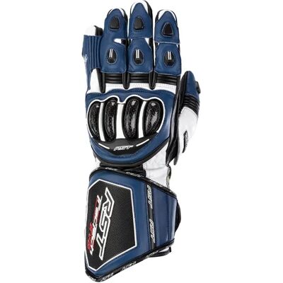 Gants moto été cuir RST TracTech Evo 4 Bleu Taille 11 Unisex - Publicité Gants moto été cuir RST TracTech Evo 4 Bleu Taille 11 Unisex - Publicité