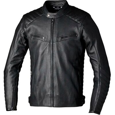 Veste cuir moto RST Roadster Air CE Noir S Male - Publicité Veste cuir moto RST Roadster Air CE Noir S Male - Publicité