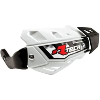 Protège-mains moto Rtech FLX Blanc TU Unisex - Publicité Protège-mains moto Rtech FLX Blanc TU Unisex - Publicité