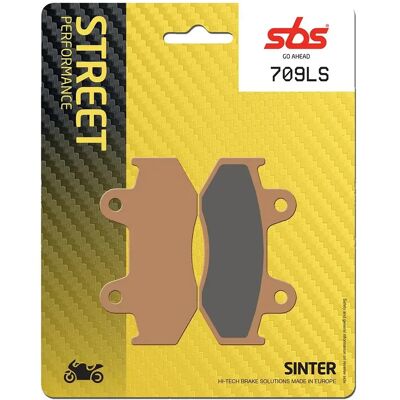 Plaquettes de frein Sbs 709LS - Plaquettes de frein pour motos - Publicité Plaquettes de frein Sbs 709LS - Plaquettes de frein pour motos - Publicité